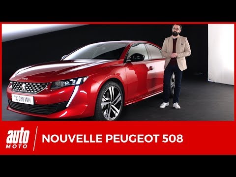 2018 Nouvelle Peugeot 508 : le design et l'intérieur en détails (avis, moteurs, habitabilité)