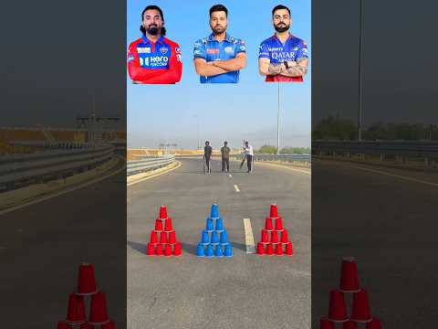 Virat Kohli vs Rohit Sharma vs KL Rahul competition@6CHALLANGERBOYS #viratkohli #ipl  #shorts