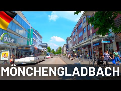 MÖNCHENGLADBACH Driving Tour 🇩🇪 Germany || 4K Video Tour of Mönchengladbach