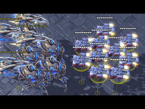 Mass Doom Drops vs Unbeatable Protoss Army - Mass Marines to GM #3