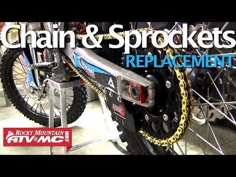 Motorcycle Chain & Sprockets Replacement