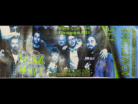 Wonk Unit Playing "Bin Him" Live At The Dragonffli Pontypool 4th June 2022.