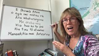 Pronouncing the Māori words in the New Zealand national anthem - Sharon Holt