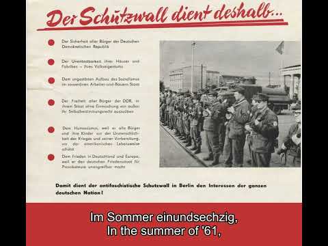 Im Sommer einundsechzig - In the Summer of '61 (Berlin Wall Building Song)
