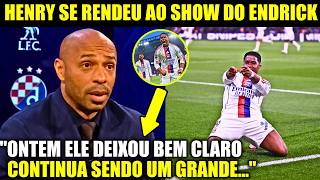 🚨NOSSA! OLHA COMO O HENRY REAGIU AO SHOW DO ENDRICK CONTRA O PSG!