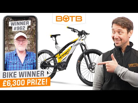 £6,000 Greyp Electric Mountain Bike Winner – BOTB Lifestyle Competition