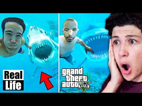 GTA 5 VS REAL LIFE!! #3 GRAND THEFT AUTO V IN REAL LIFE - GTA V