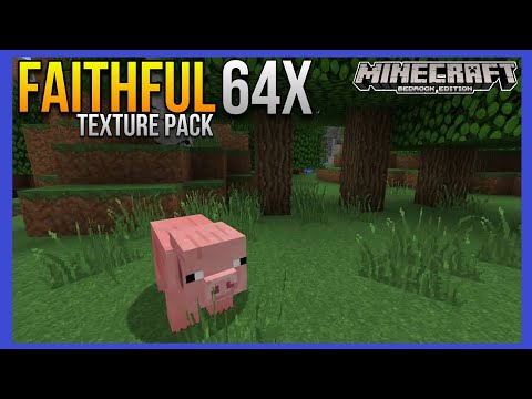 JSON - Faithful 64x64 Texture Pack for Minecraft PE 1.12 +
