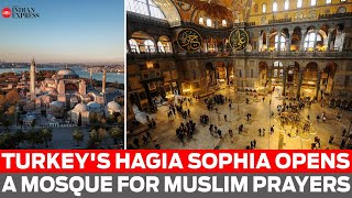 Turkey Hagia Sophia opens as a mosque for Muslim prayers | DOWNLOAD THIS VIDEO IN MP3, M4A, WEBM, MP4, 3GP ETC