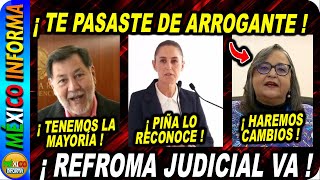 ¡TE PASASTE DE ARROGANTE! NOROÑA MANDA MENSAJE A PIÑA. SHEINBAUM DA DECLARACIONES EN CONFERENCIA.