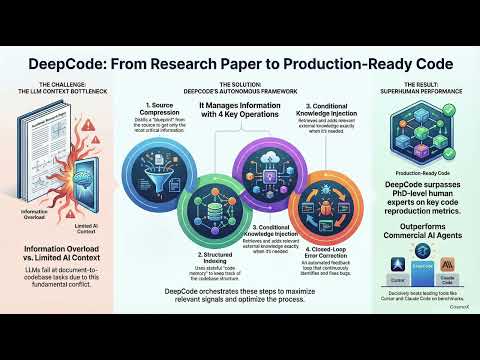 DeepCode: Fully Autonomous Open Agentic Coding Framework Surpassing Cursor and Claude Code