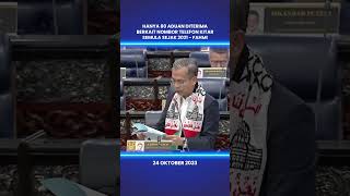 Download lagu Hanya 80 aduan diterima berkait nombor telefon kitar semula sejak 2021 - Fahmi mp3