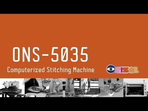ONS Series: New Computerized Stitching Machines 新一代電腦針車(ONS-5035)