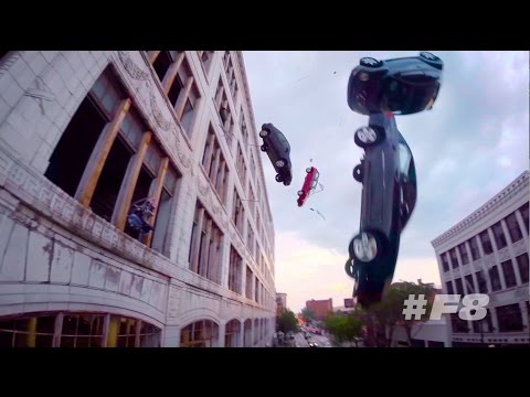 The Fate of the Furious (Production Video 'Massive Car Explosion Stunt')