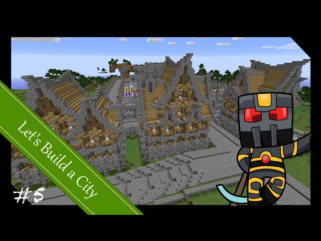 Let's Build a City - Update 5 - Housing - More Housing Minecraft Map