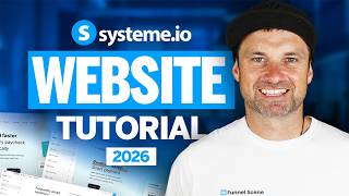 Systeme.io Website Tutorial ✅ Build a Website Fast