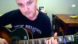 ♪♫ Noel Gallagher&#39;s High Flying Birds - Alone On The Rope (Tutorial)