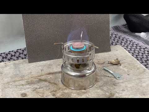 Lixada Stainless Stove with BernieDawg Minicap Silent Cap