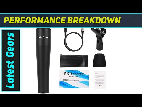 micfuns M57 WM57: Amazing Classic Dynamic Mic for Vocals & Instruments!