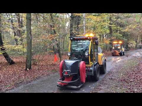 Machinaal bladblazen - Video 2