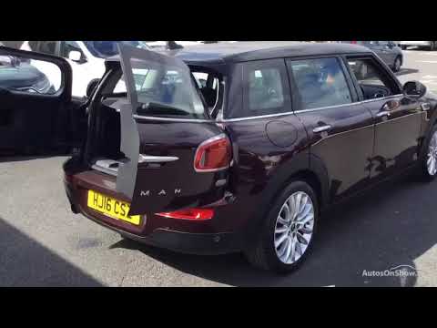 MINI CLUBMAN COOPER MAROON 2016