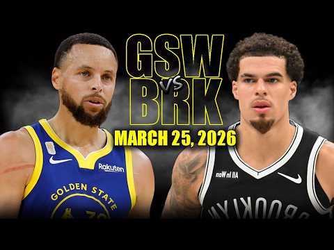 골든스테이트 VS 브루클린 109:106 NBA 스포츠하이라이트