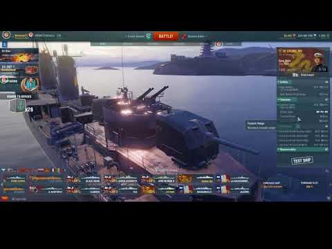 World Of Warships Public Test - Tier 9 Destroyer Chung Mu - Quick Look