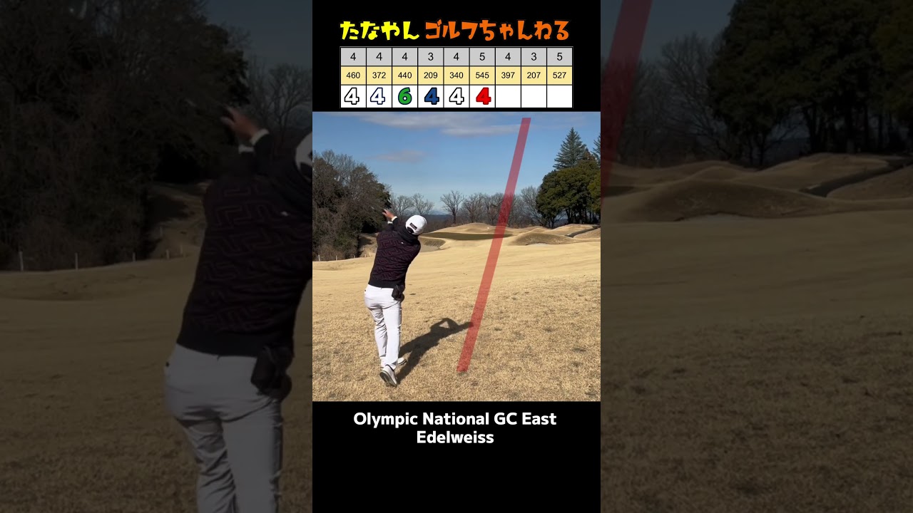 【ラウンド動画】ゴルフ歴14年の47歳ティーチングプロ フルバックティーからバーディ量産するも？