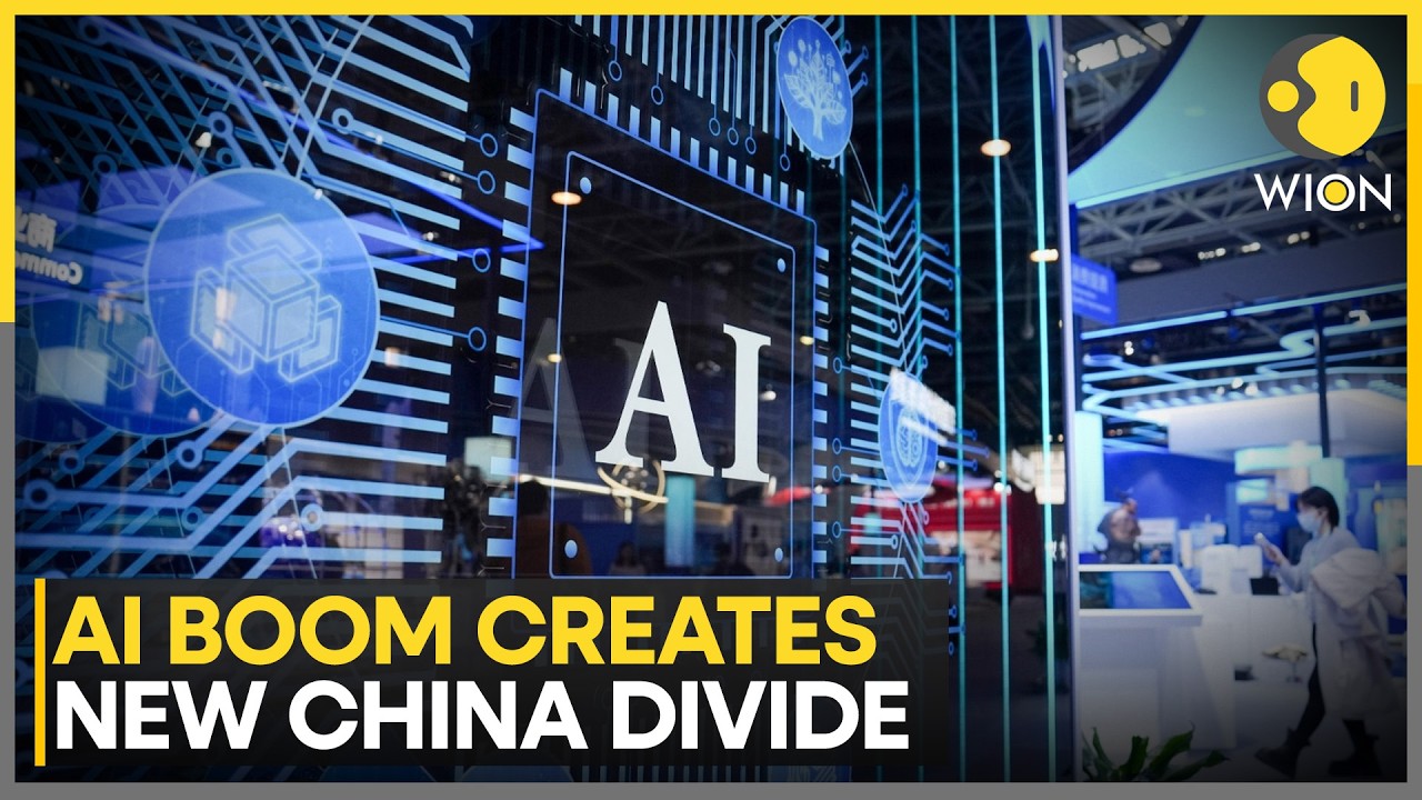 AI Drives China's Economic Growth While Tourism and Property Regions Struggle