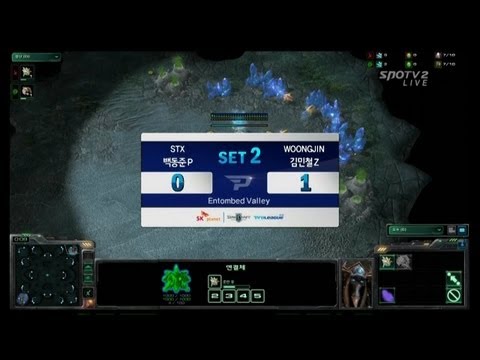 SPL [01.21] STX vs Woongjin 2set / WCS Entombed Valley - Starcraft 2,esportstv