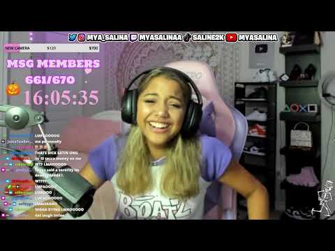 FUNNIEST TWITCH STREAM MOMENTS OF 2022 | MYA SALINA