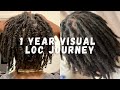 1 YEAR VISUAL LOC JOURNEY Two Strand Twist Starter Locs Months 1 12 Lots Of Pictures Videos