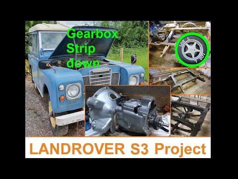 Gearbox rebuild part 1 - Found the Broken part! - 10 Land Rover Series 3 Project
