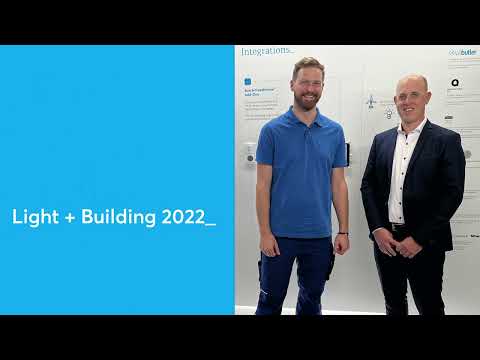Willkommen auf der Light + Building 2022 - OpenAPI & Matter