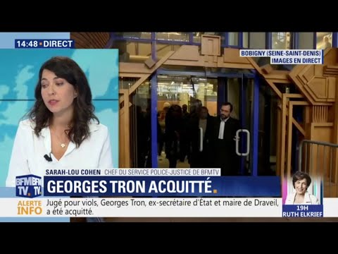 Georges Tron acquitté acquitté des accusations de viols