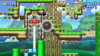 【マリオメーカー#27】三段ジャンプのスピラン