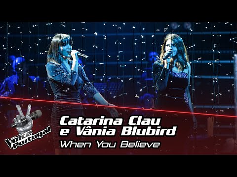 Catarina Clau e Vânia Blubird - "When You Believe" | Gala de Natal 2020 | The Voice Portugal