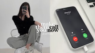 ⚠︎︎ Y/N: “make them call/text u NOW” 2.0 !! ~ dangerously forced subliminal