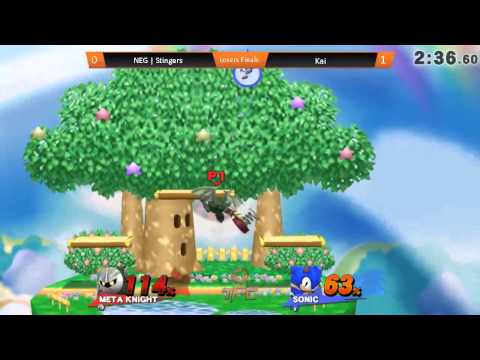 TFC 2015 : Top 8 - Smash 4 - NEG | Stingers vs Kai LF