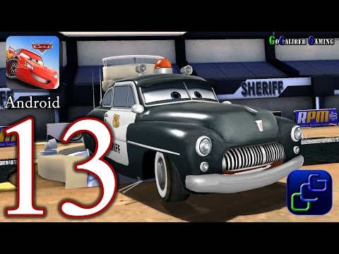 Cars Fast as Lightning Android Walkthrough - Part 13 - Sheriff Race Track
