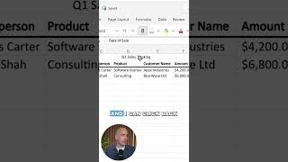 How to Merge Cells in Excel 🔗 #tutorial