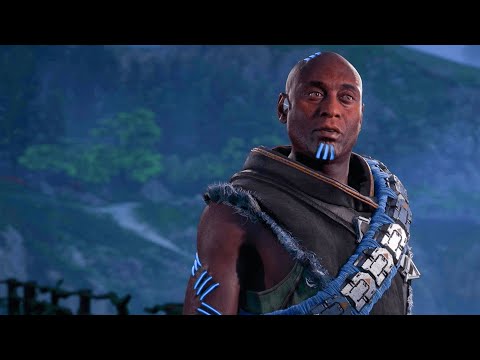 Horizon Forbidden West Burning Shores DLC Sylens Lance Reddick First Cutscene