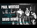 Paul Wertico talks about recording This is not America with David Bowie with the Pat Metheny Group