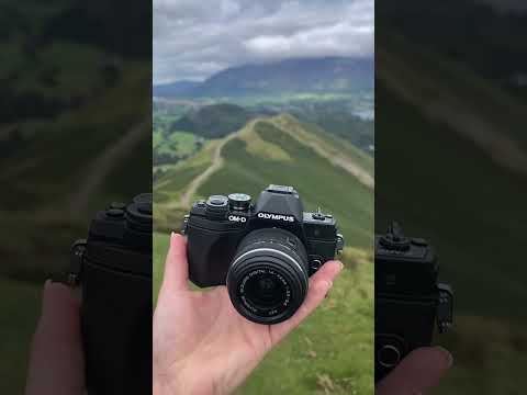 Super compact and lightweight travel kit 🏔️📷 #shorts #olympus #landscape