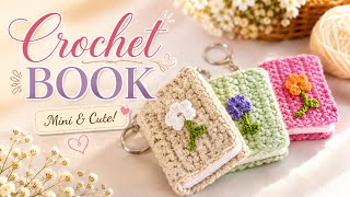 DIY crochet book keychain | Perfect handmade Gift Idea | easy crochet