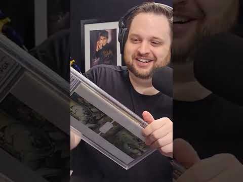 Cracking a PGX Graded Comic with our BARE HANDS!? #shorts