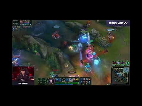 T1 Faker so clean with Ahri!!!