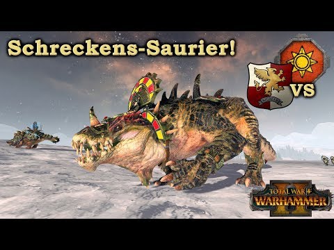 Die Schreckensechse! - Echsenmenschen vs Imperium - Total War: Warhammer 2 Deutsch