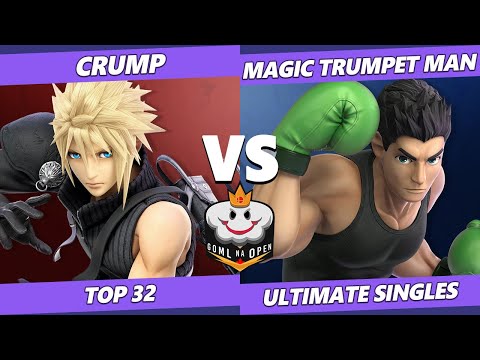 GOML NA Open USA South SSBU - Crump (Cloud) Vs. Magic Trumpet Man (Little Mac) Ultimate Top 32