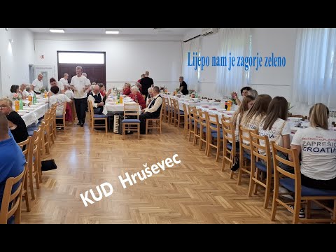 KUD Hruševec  - Lijepo nam je lijepo zagorje zeleno (Kupljenovo 2024)